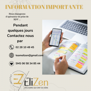 INFORMATION PRISE DE RDV