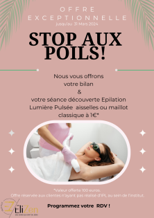 STOP AU POILS !