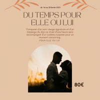 Du temps pour Nous, soin en duo Saint Valentin 2023