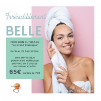 le mois irrésistible soin du visage