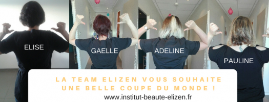 Elizen souhaite une bonne coupe du monde à tous les papas!! 